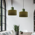 Bauhaus Glass Pendant Light for Dining Room 3
