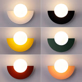 Scandinavian Semi-Circle Wall Lamp 3