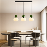 Art Deco Pendant Light with Color Accent 3