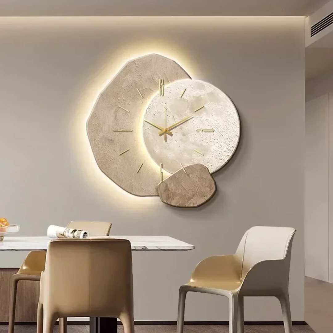 Modern LED Wall Clock with Artistic Design 3