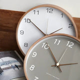 Minimalist Wood Frame Wall Clock 3