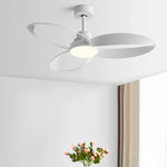 Modern Wooden Blade Ceiling Fan with Dimmable LED 3