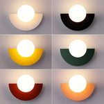 Nordic Semicircle Wall Lamp with LED 3