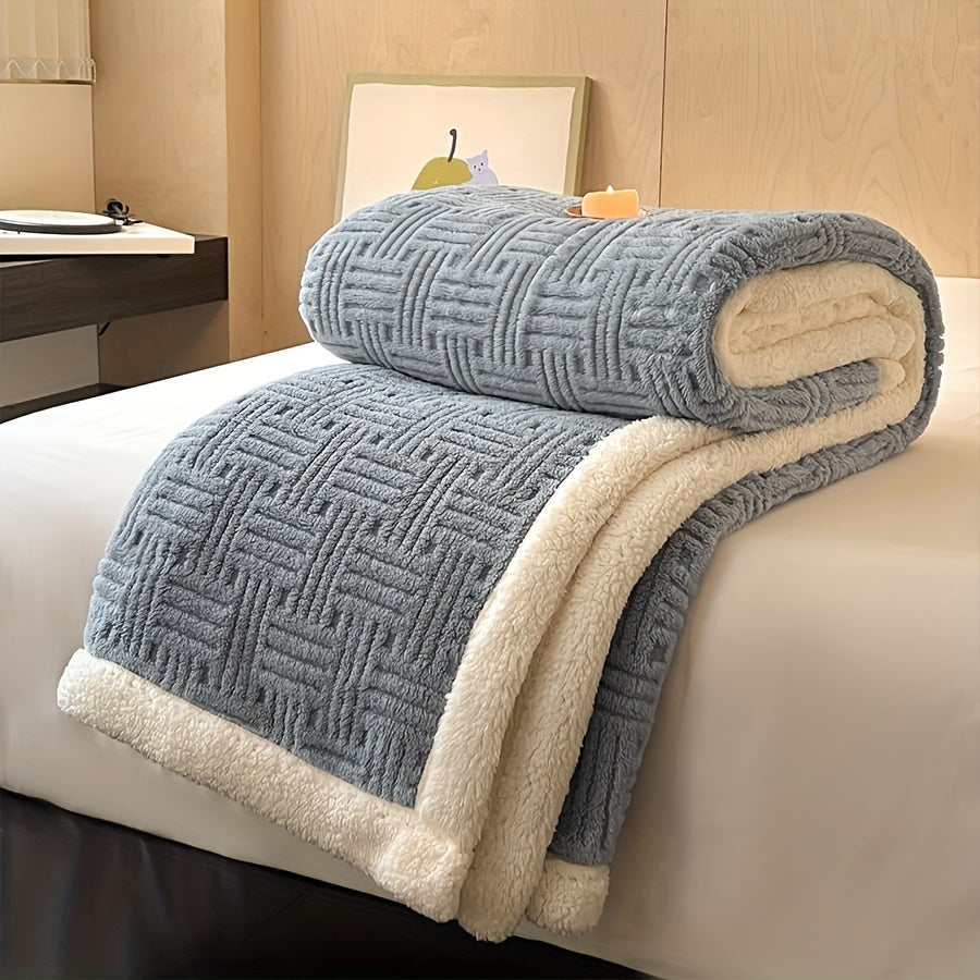 Dalton knitted throw blanket photo 3