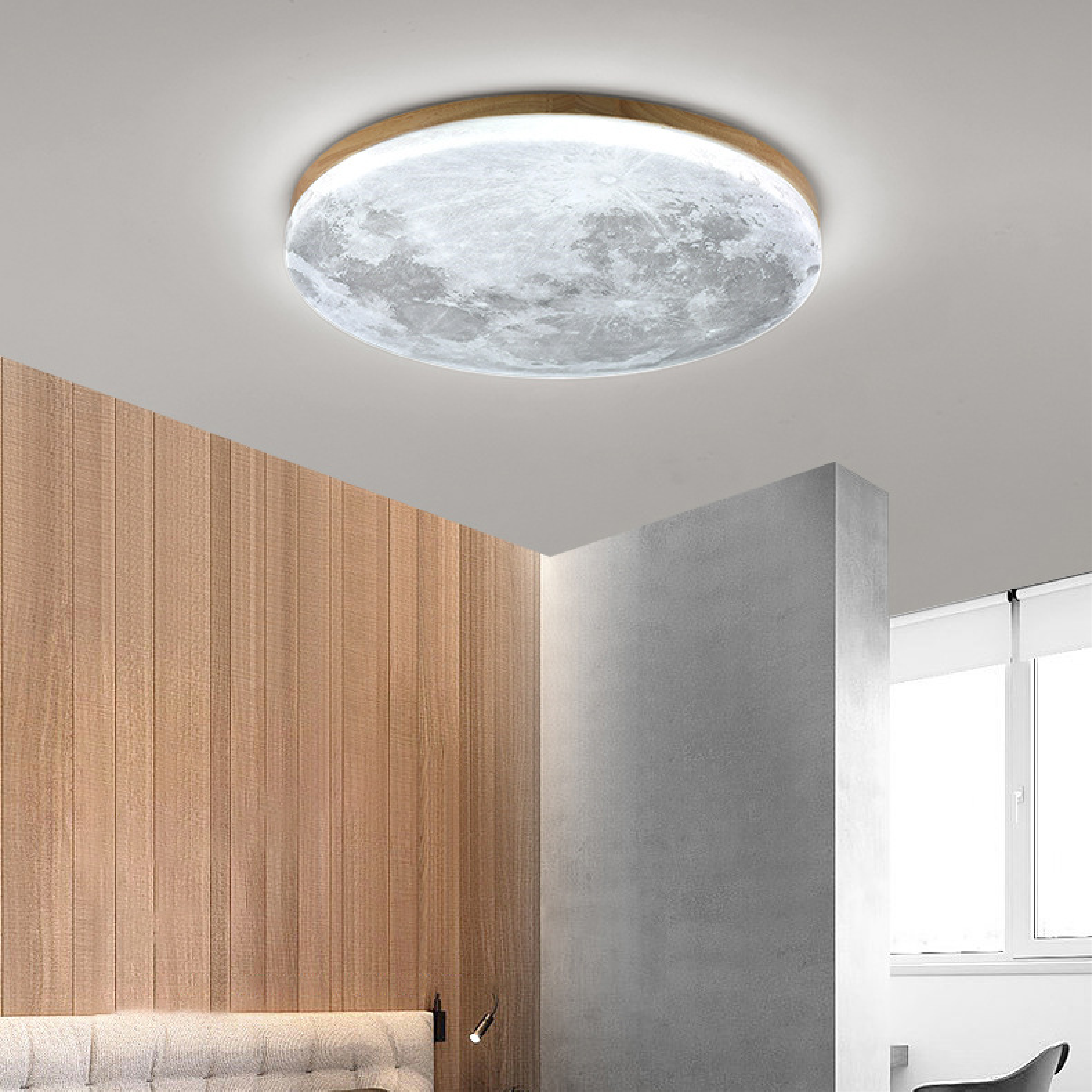 Modern Moon Ceiling Lamp 4
