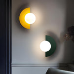 Nordic Semicircle Wall Lamp with LED 4