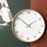 Minimalist Wood Frame Wall Clock 4