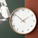 Minimalist Wood Frame Wall Clock 4