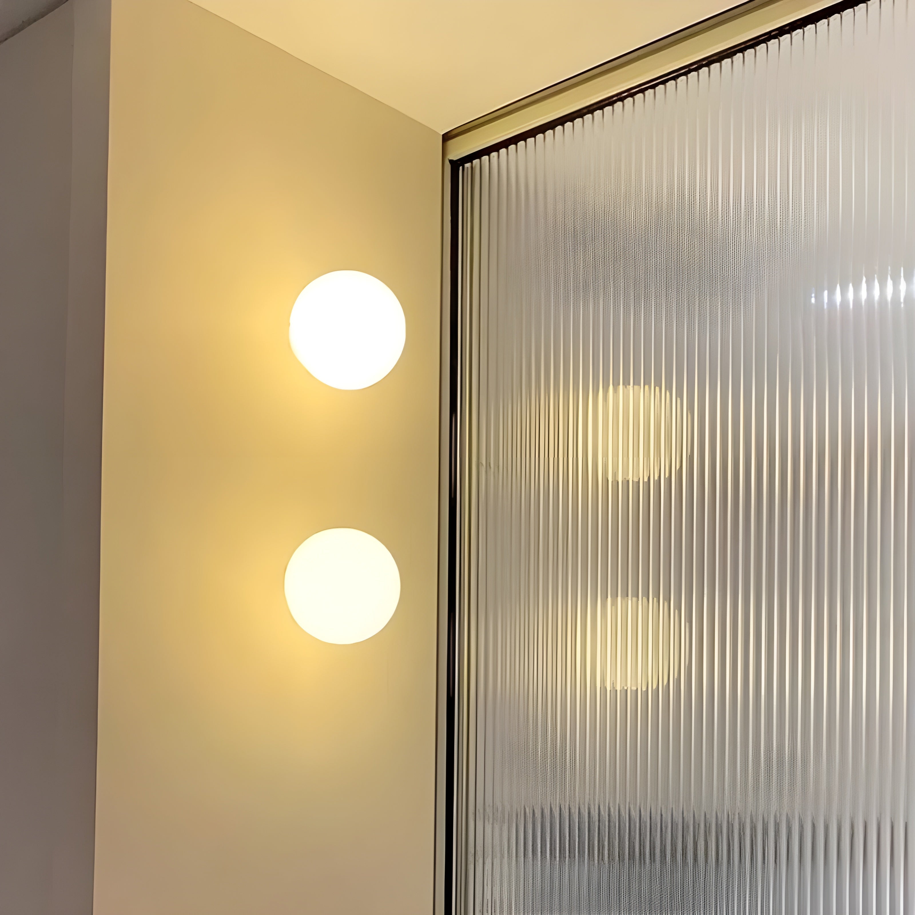 Modern Frosted Glass Wall Lamp 4