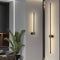 Minimalist LED Wall Lamp in Black or Gold 4