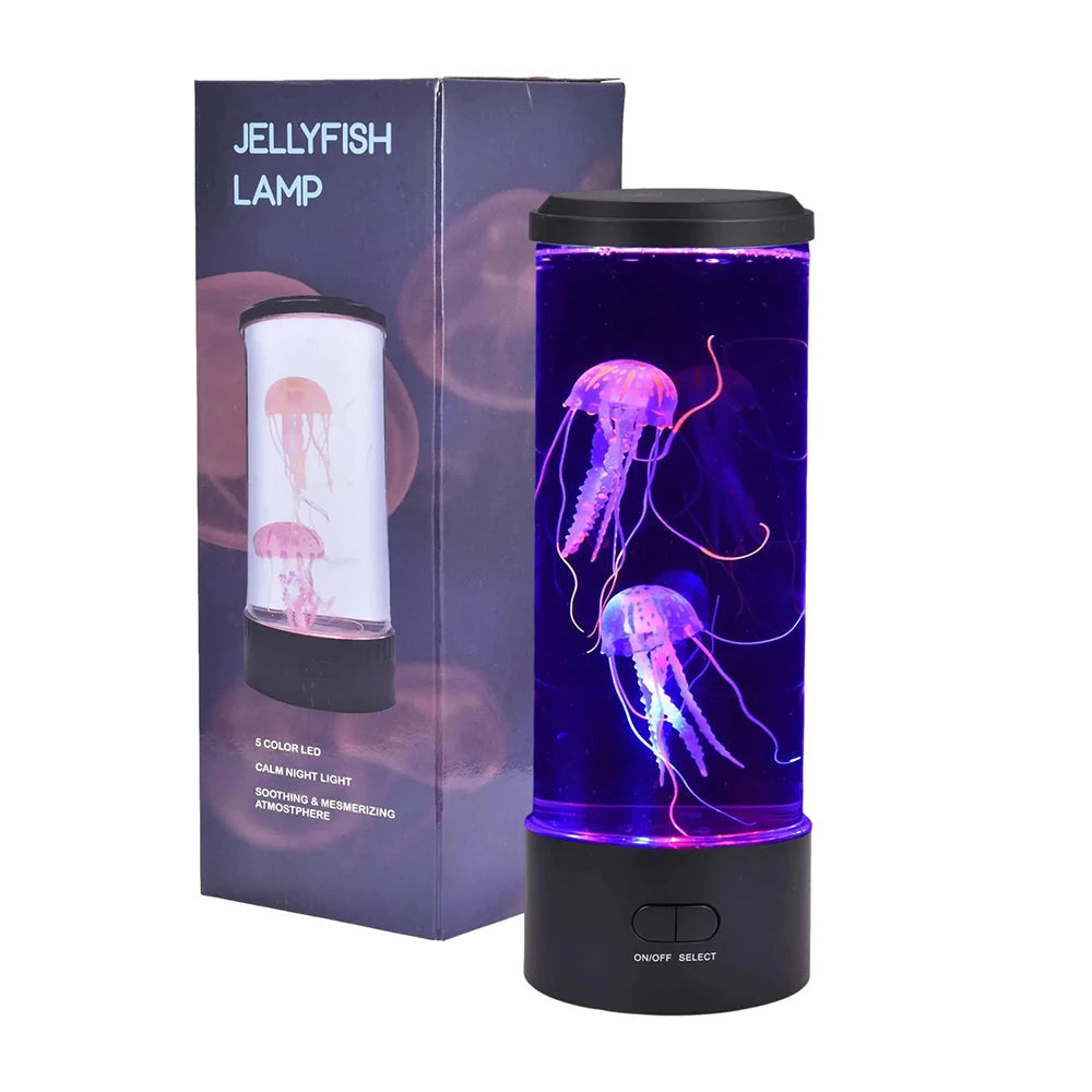 LED Jellyfish Mood Lamp for Bedroom 4