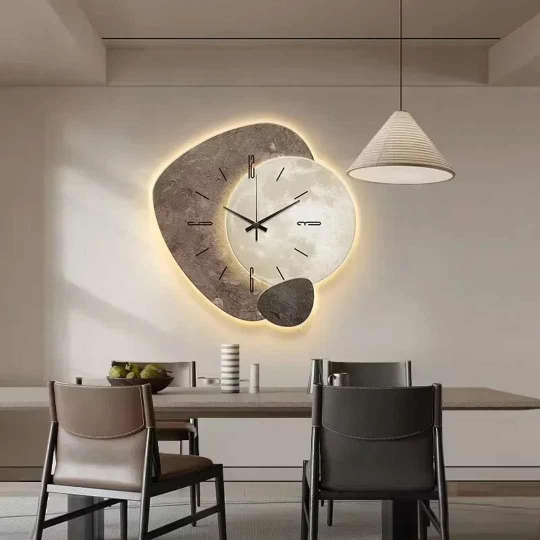 Modern LED Wall Clock with Artistic Design 4