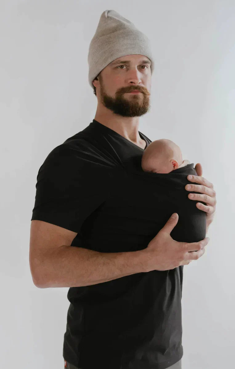 Functional Baby Carrier T-shirt in Black or Grey 5