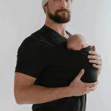Functional Baby Carrier T-shirt in Black or Grey 5