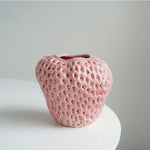 Strawberry Ceramic Vase for Table Decor 5