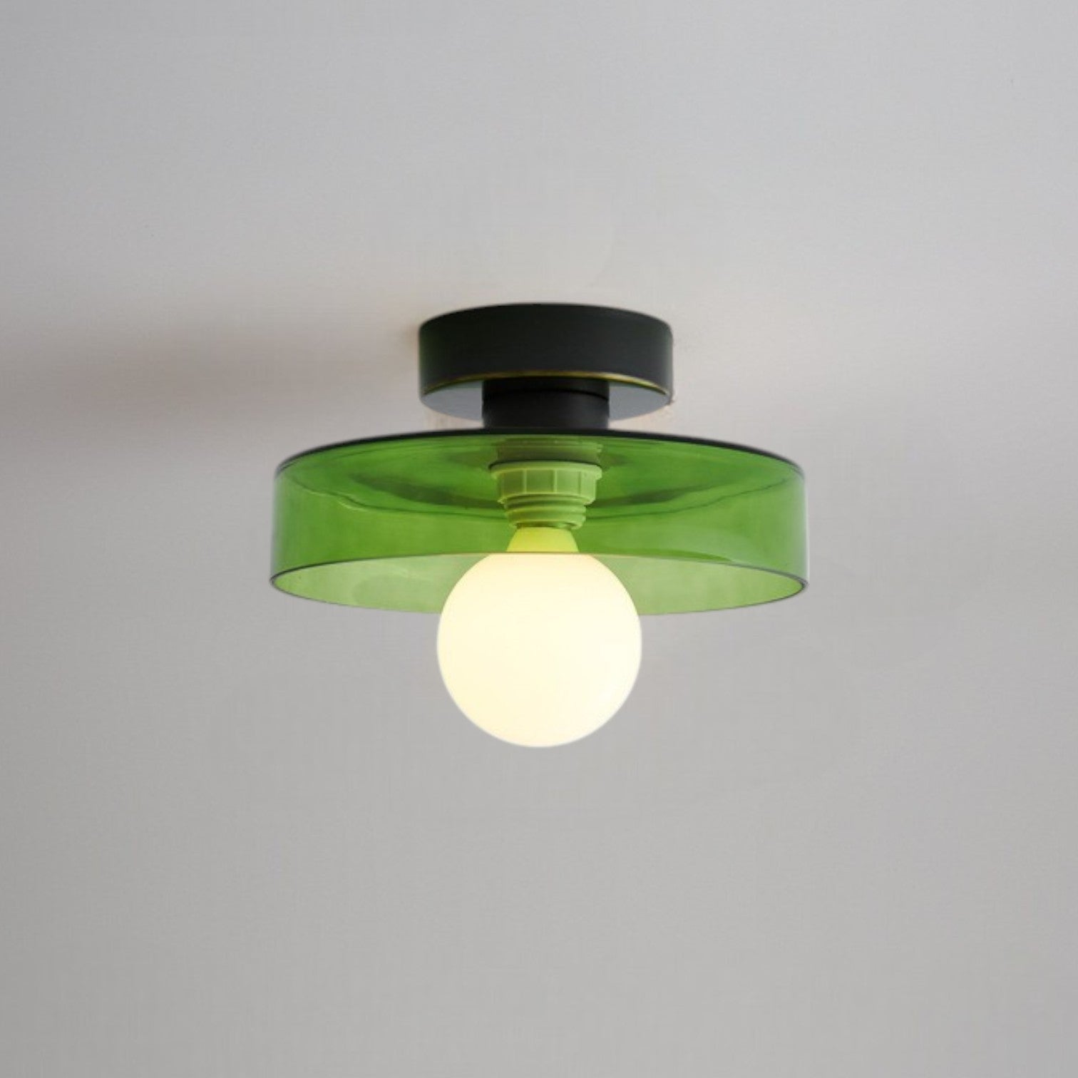Minimalist Ceiling Light with Round Shade 5