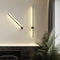 Minimalist LED Wall Lamp in Black or Gold 5
