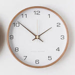 Minimalist Wood Frame Wall Clock 5