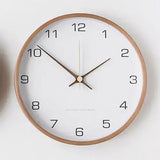 Minimalist Wood Frame Wall Clock 5