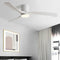 Minimalist Ceiling Fan Light with Wooden Blades 5