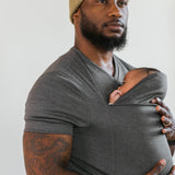 Functional Baby Carrier T-shirt in Black or Grey 6