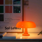 Scandinavian Mushroom Table Lamp, Plastic Dome 6
