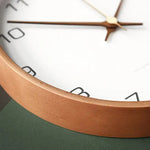 Minimalist Wood Frame Wall Clock 6