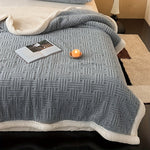 Dalton knitted throw blanket photo 6