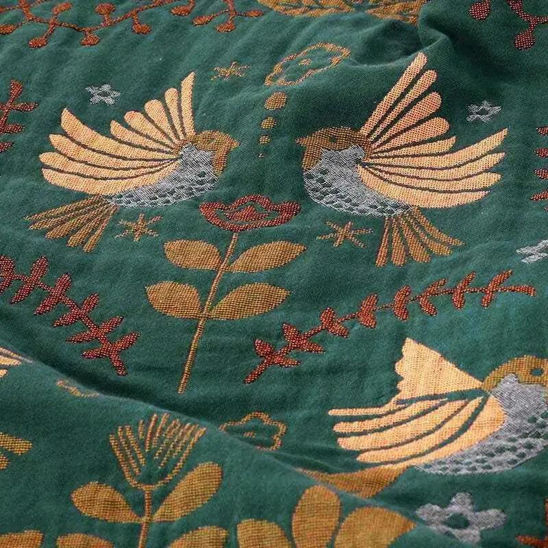 Oakley cotton throw blanket photo 7