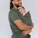 Functional Baby Carrier T-shirt in Black or Grey 7
