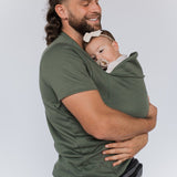 Functional Baby Carrier T-shirt in Black or Grey 7