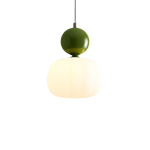 Art Deco Pendant Light with Color Accent 7