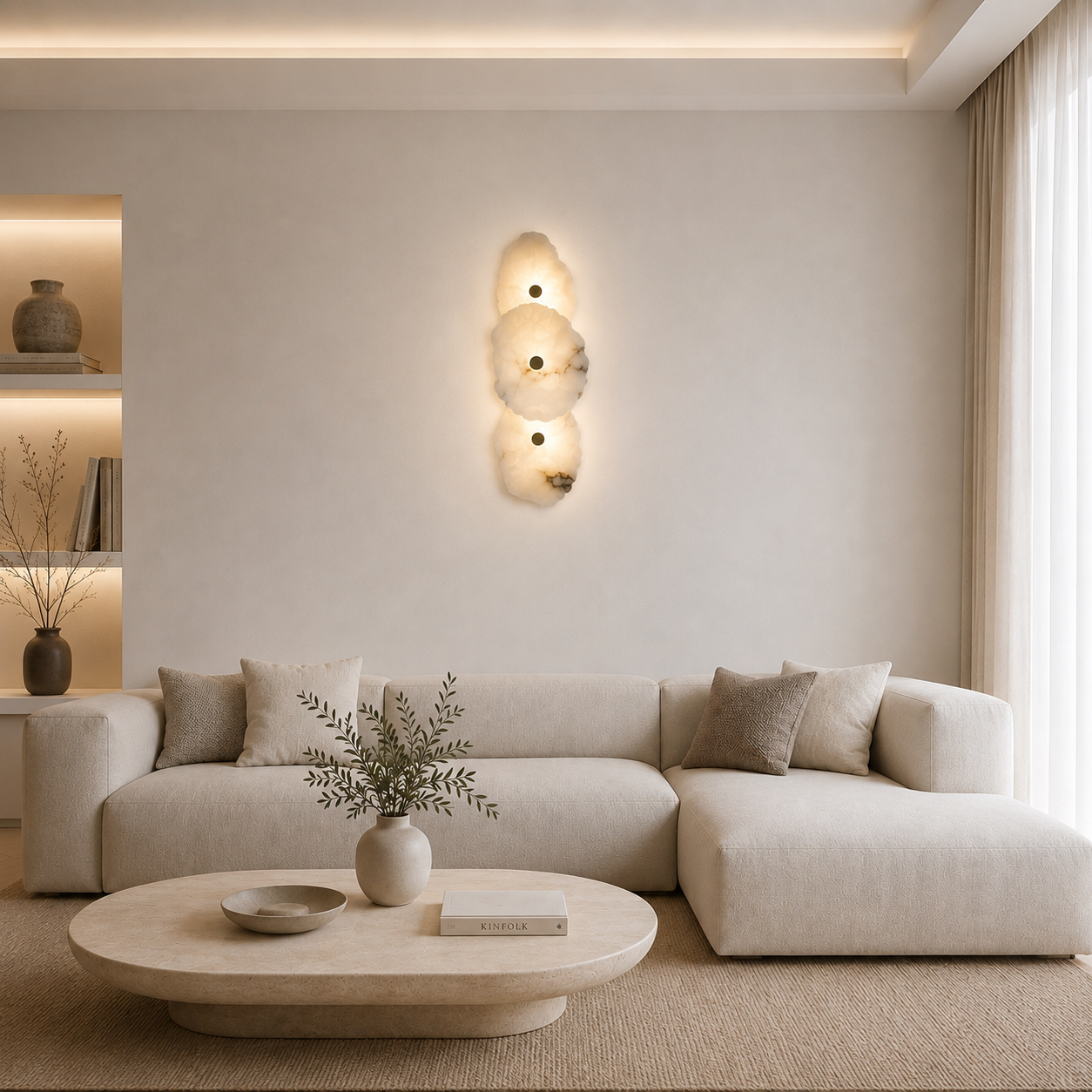 Mortimer marble wall light photo 7