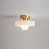 Minimalist Ceiling Light with Round Shade 7