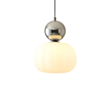 Art Deco Pendant Light with Color Accent 8
