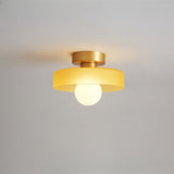 Minimalist Ceiling Light with Round Shade 8
