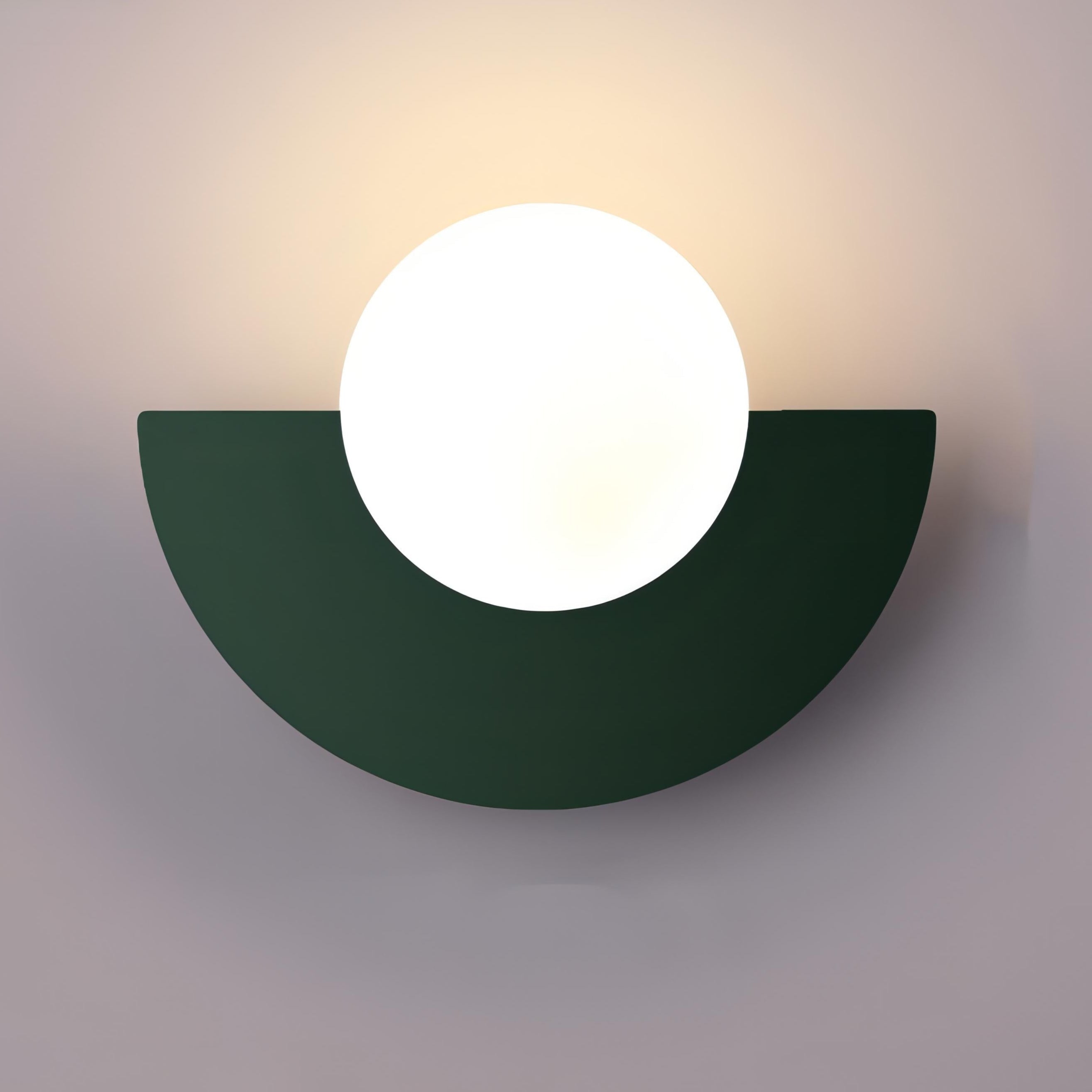 Nordic Semicircle Wall Lamp with LED 8
