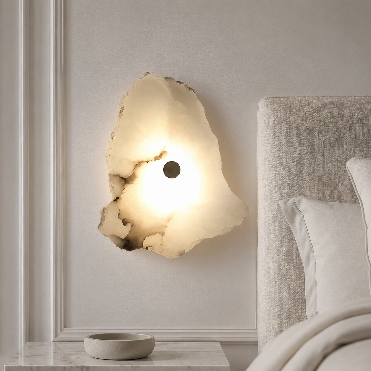 Mortimer marble wall light photo 8