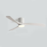 Minimalist Ceiling Fan Light with Wooden Blades 9
