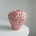 Strawberry Ceramic Vase for Table Decor 9