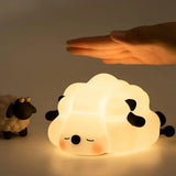 Amoura | Cute LED Night Light Rechargeable Soft Silicone Bedside Lamp