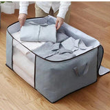 Tanoe | Foldable Non-Woven Storage Bag with Transparent Window and Handles for Wardrobe and Bedroom