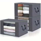Tanoe | Foldable Non-Woven Storage Bag with Transparent Window and Handles for Wardrobe and Bedroom