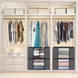 Tanoe | Foldable Non-Woven Storage Bag with Transparent Window and Handles for Wardrobe and Bedroom