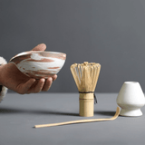 Gure | Japanese Matcha Set in Natural Bamboo and Ceramic with Chasen, Chashaku and Matcha Bowl