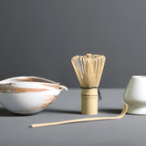 Gure | Japanese Matcha Set in Natural Bamboo and Ceramic with Chasen, Chashaku and Matcha Bowl