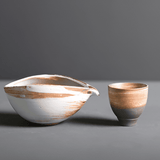 Gure | Japanese Matcha Set in Natural Bamboo and Ceramic with Chasen, Chashaku and Matcha Bowl