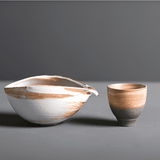 Gure | Japanese Matcha Set in Natural Bamboo and Ceramic with Chasen, Chashaku and Matcha Bowl