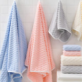 Rulo | Lightweight Quick-Dry Fleece Towel Set of 2 for Bathroom, Gym and Summer Use