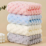 Rulo | Lightweight Quick-Dry Fleece Towel Set of 2 for Bathroom, Gym and Summer Use